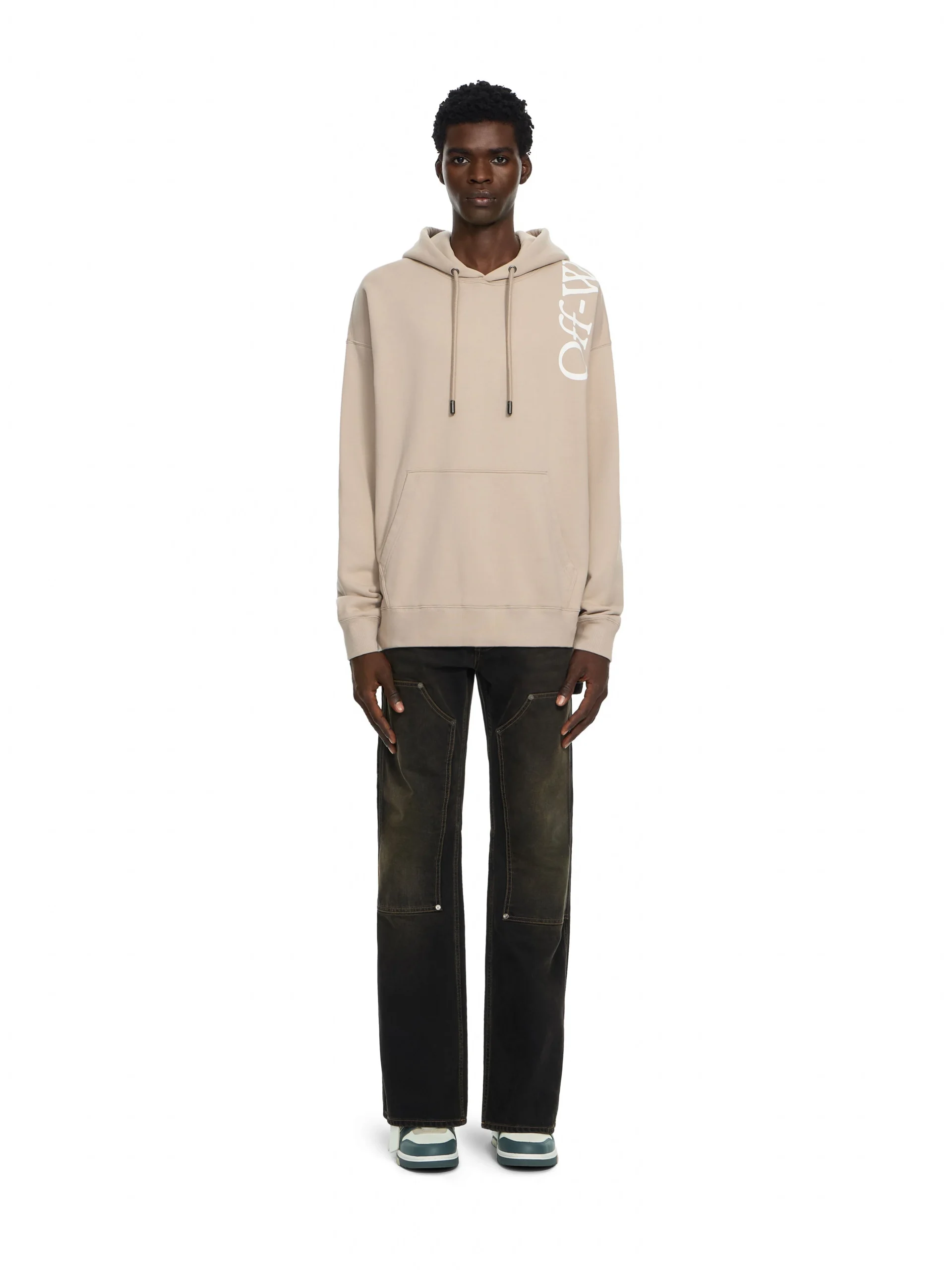 Off White Vertical Bookish Skate Hoodie