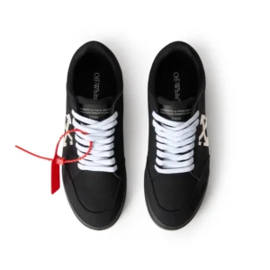Off White Vulcanized Low Sneakers - Image 3