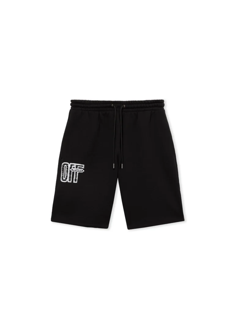 Off White Motion Arrow Skate Sweat Shorts