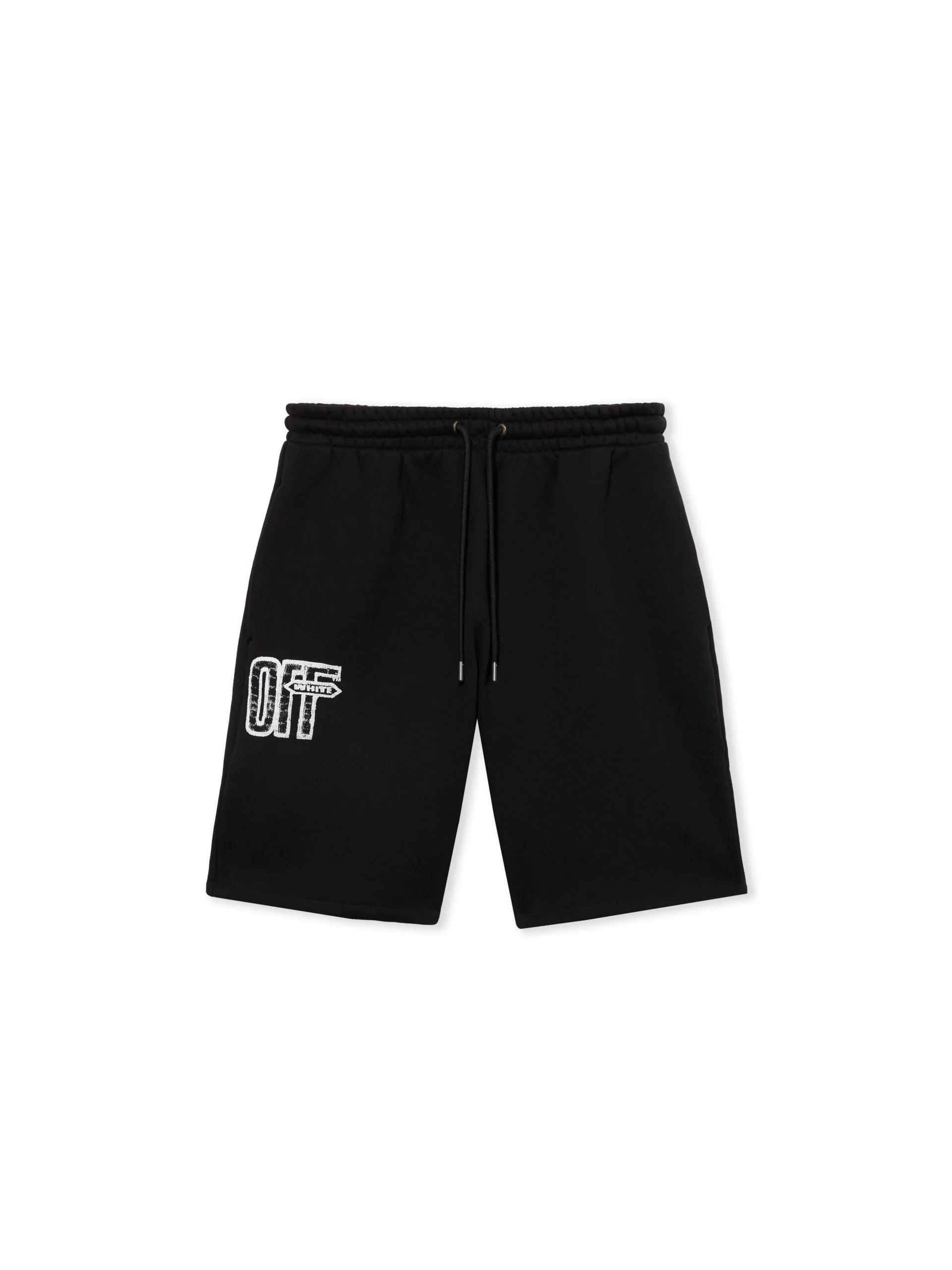 Off White Motion Arrow Skate Sweat Shorts - Image 2