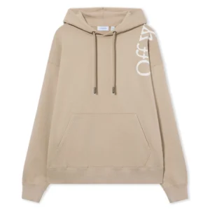 Off White Vertical Bookish Skate Hoodie - Image 2