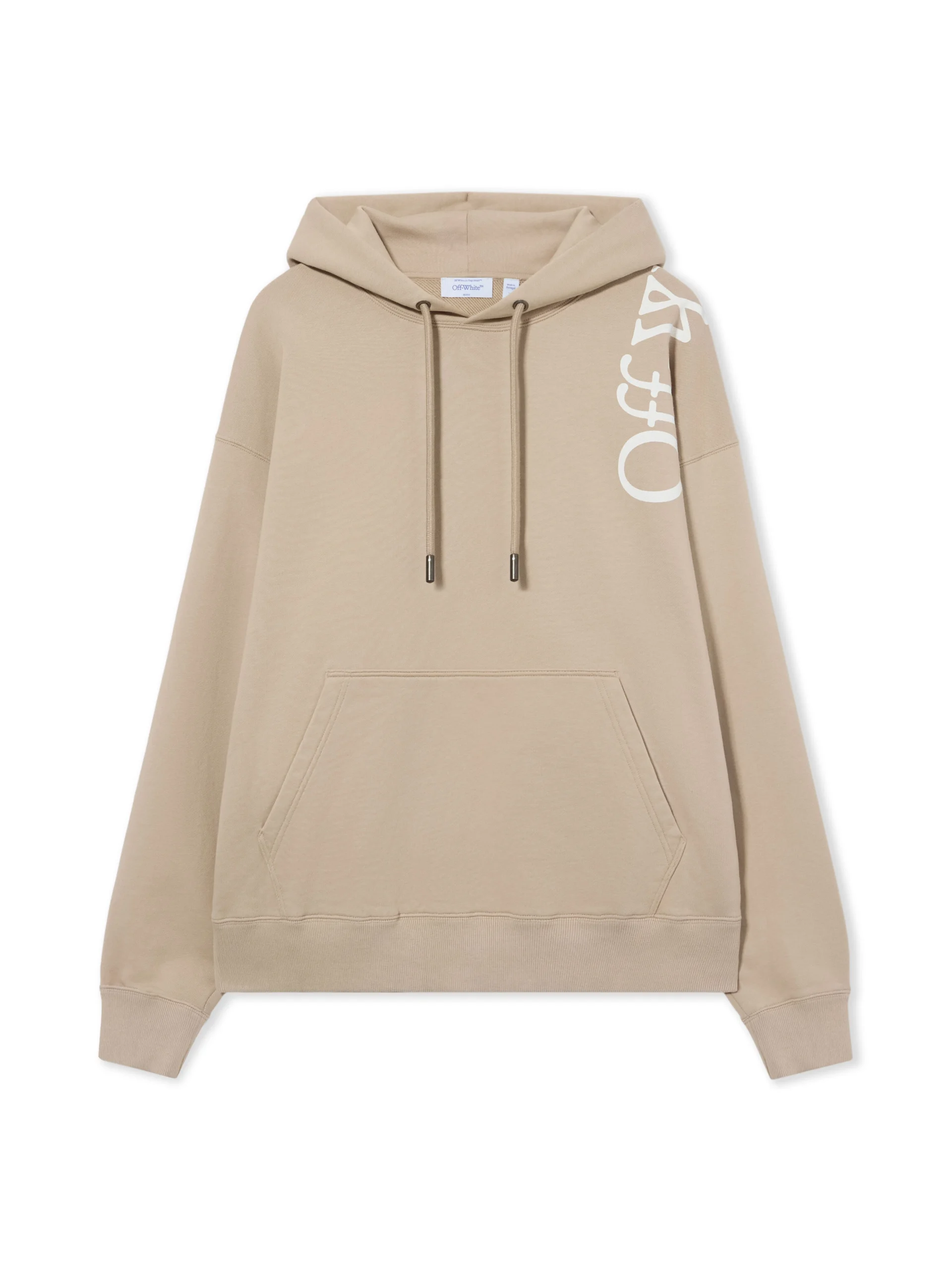 Off White Vertical Bookish Skate Hoodie - Image 2
