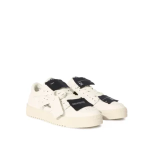 Off White 3.0 Court Low Top Sneakers - Image 2