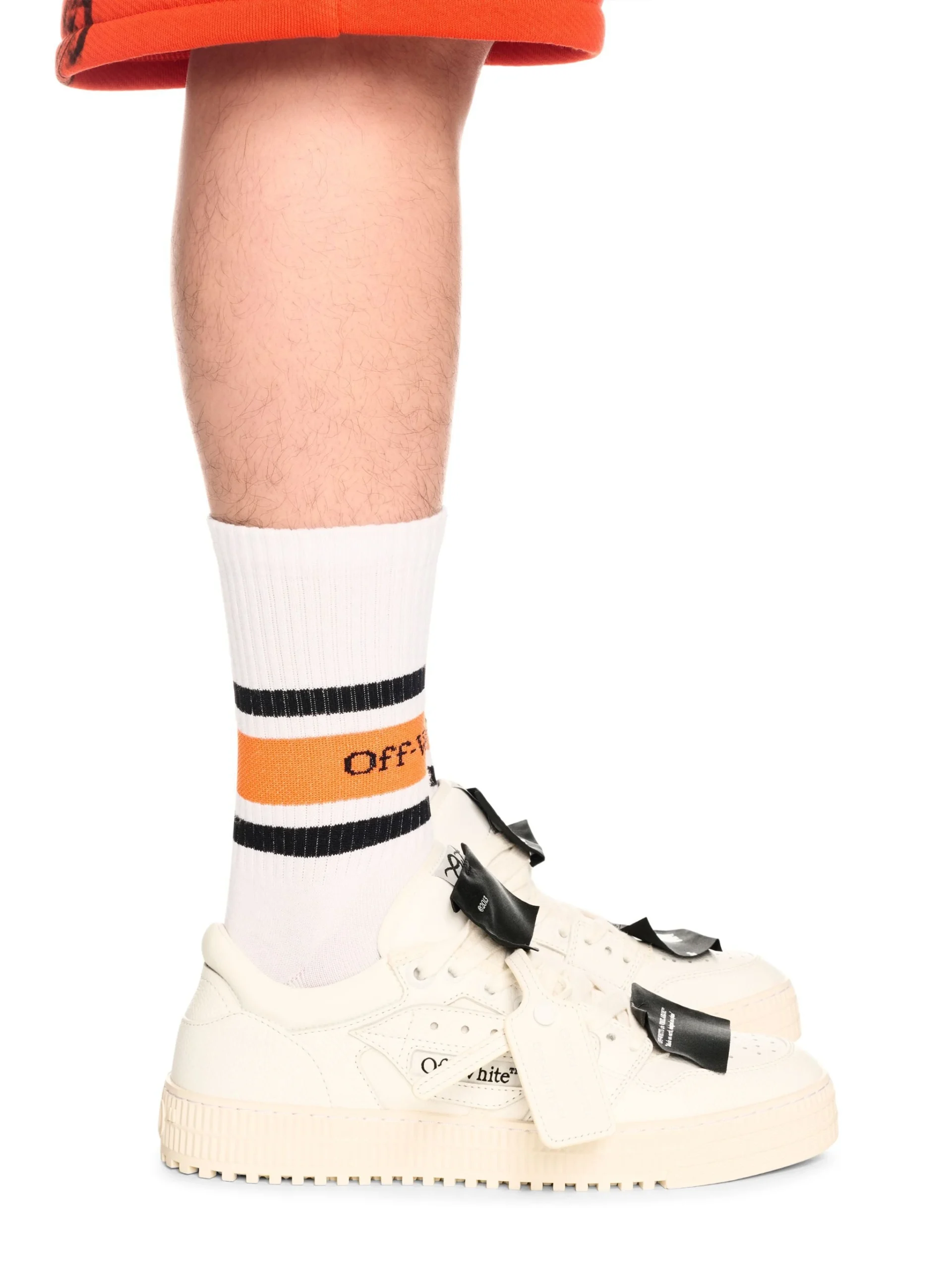 Off White 3.0 Court Low Top Sneakers - Image 3