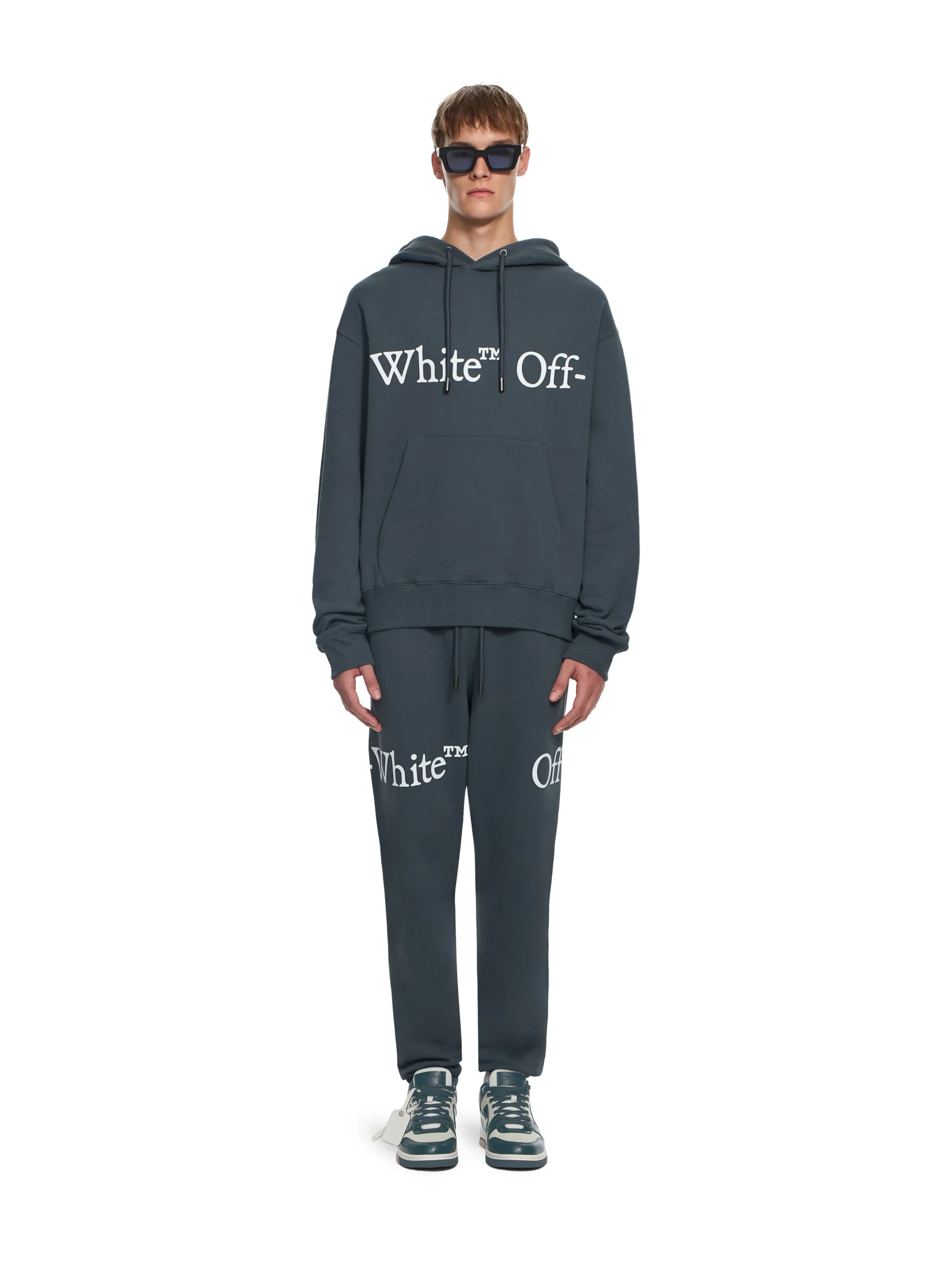 Off White Bookish Scarf Hoodie