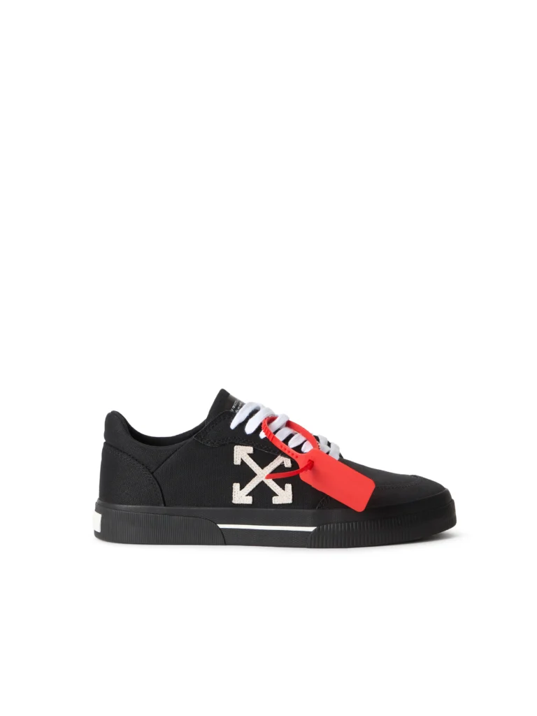 Off White Vulcanized Low Sneakers