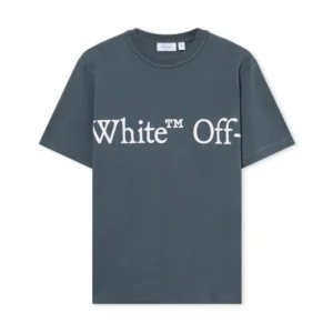 Off White Bookish Scarf T-Shirt - Image 2