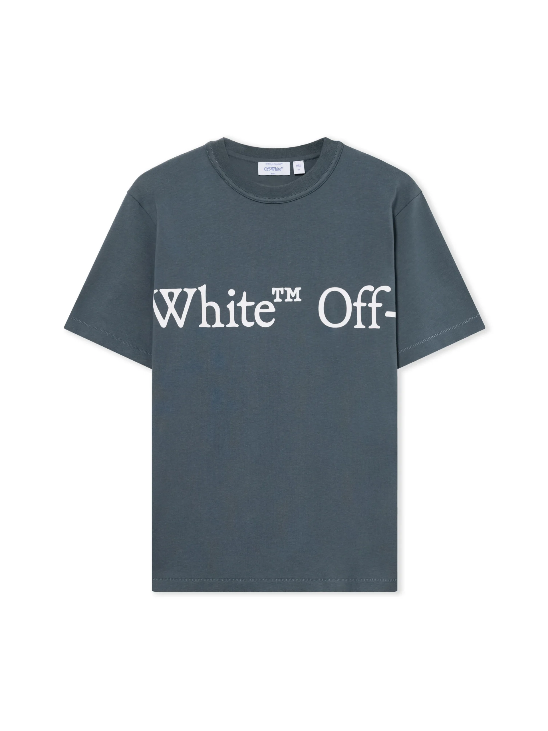 Off White Bookish Scarf T-Shirt - Image 2