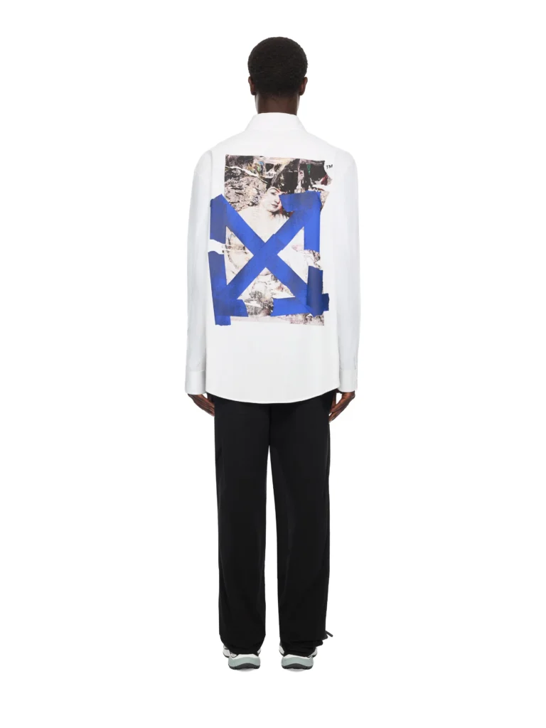 Off White Bacco Arrow Poplin Overshirt