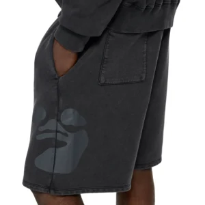 Off White Swimming Face Skate Shorts - Image 3