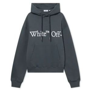 Off White Bookish Scarf Hoodie - Image 2