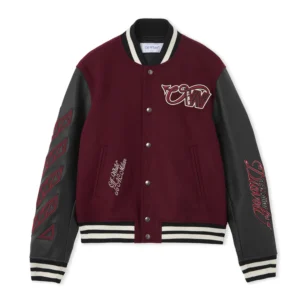 Off White™ c/o AC Milan Varsity Jacket - Image 2