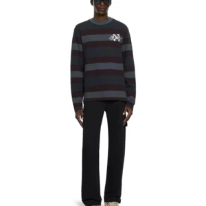 Off White Racing Staff Cotton Gabardine Pants