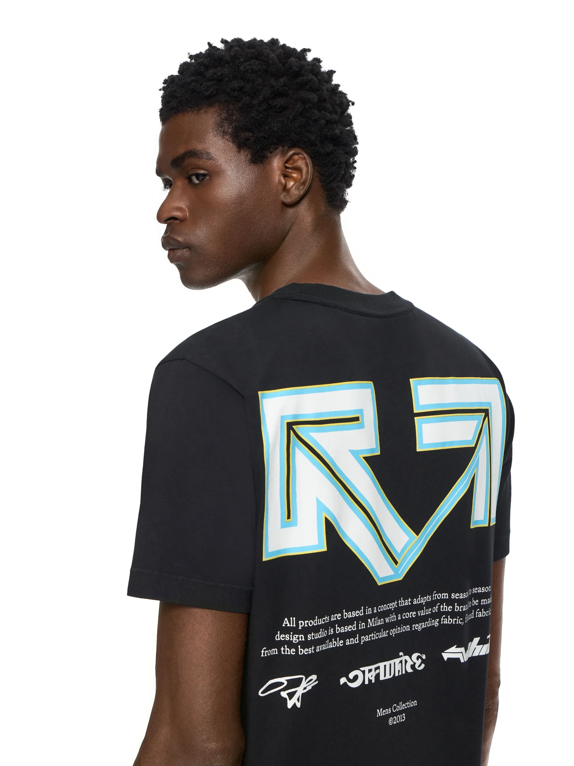 Off White Industrial Half Arrow T-Shirt - Image 3