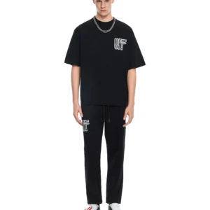 Off White Motion Arrow Cuffed Sweatpants