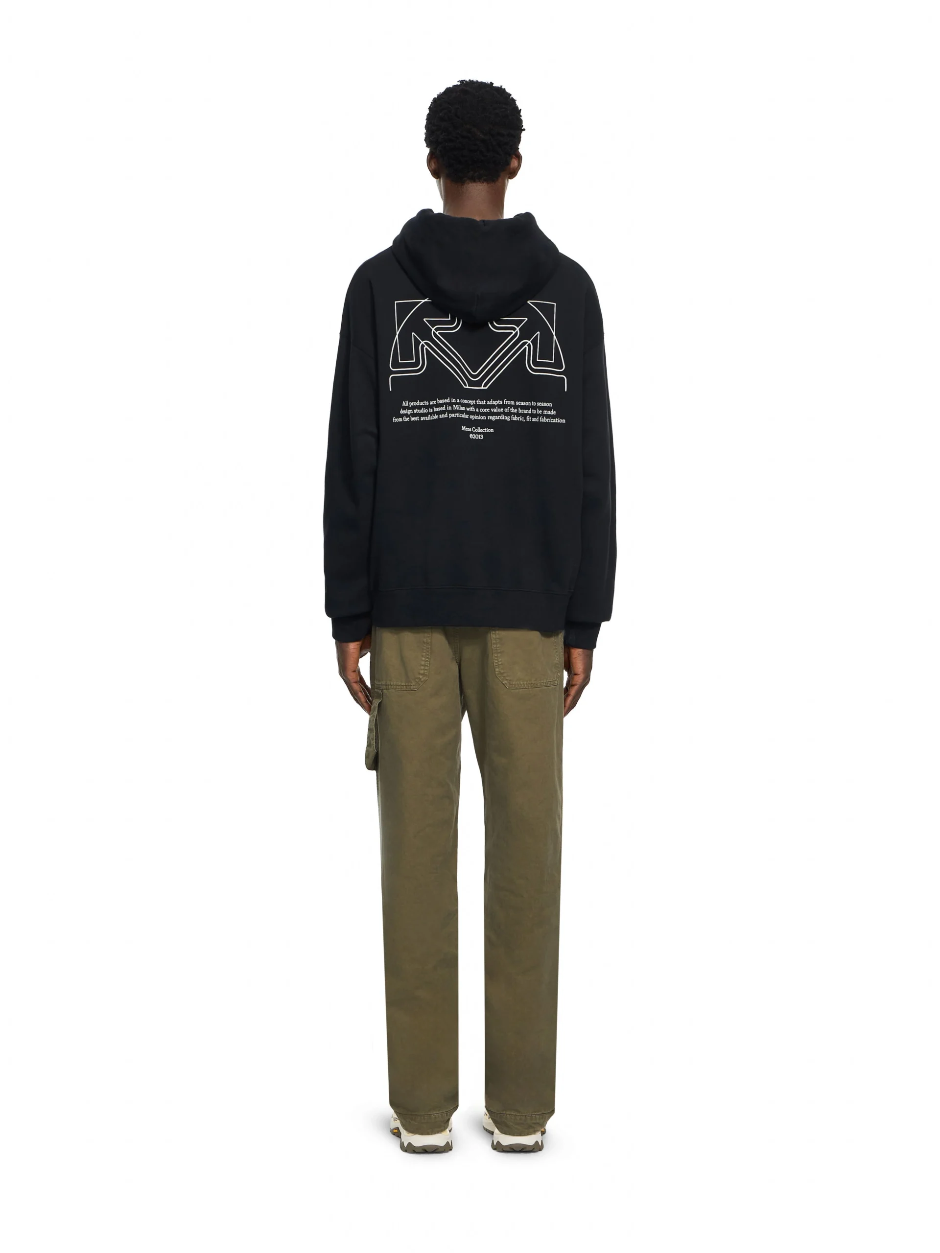 Off White Offline Half Arrow Skate Hoodie - Image 3