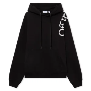 Off White Vertical Bookish Skate Hoodie - Image 2