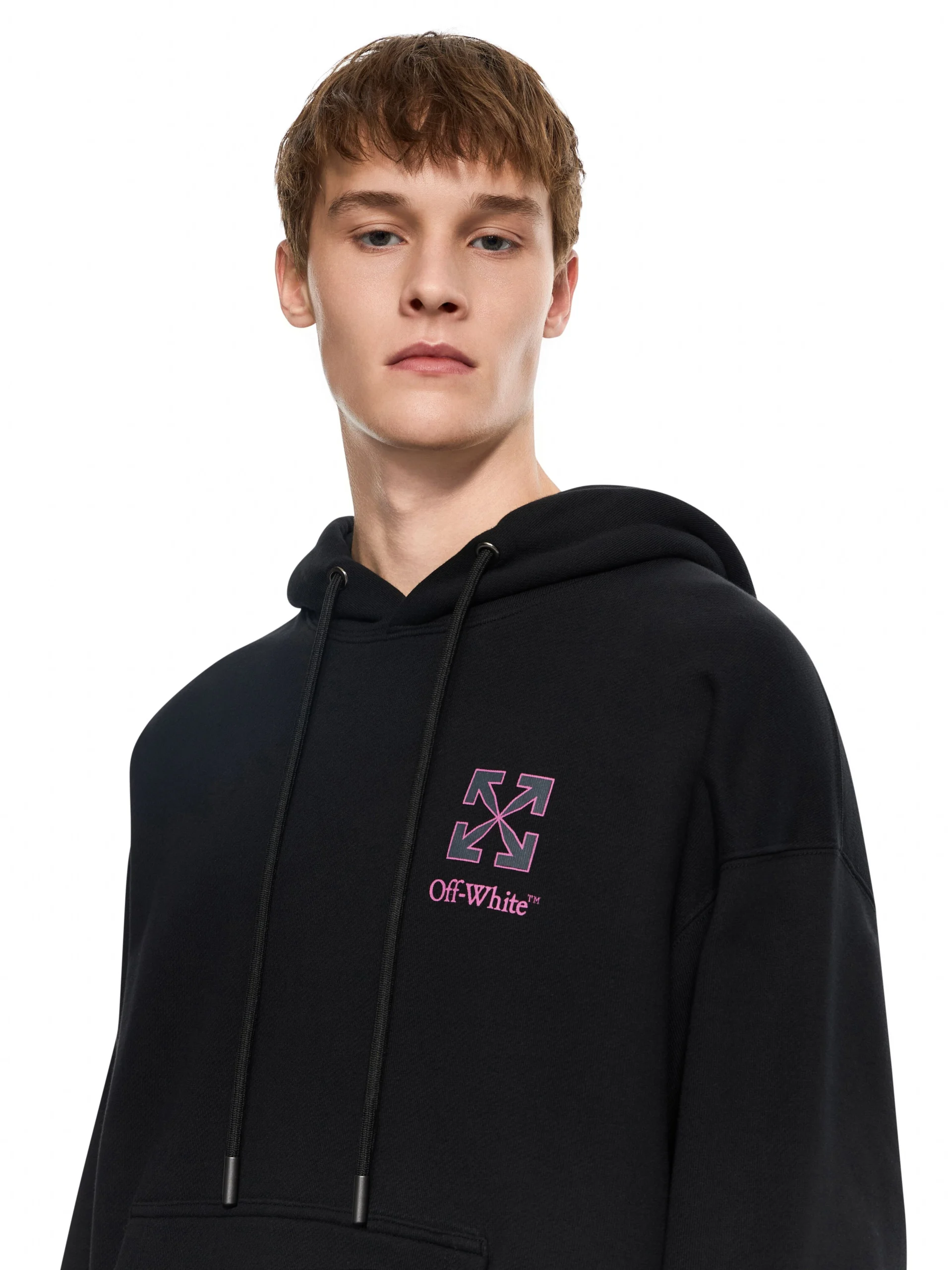 Off White Small Arrow Skate Hoodie - Image 3