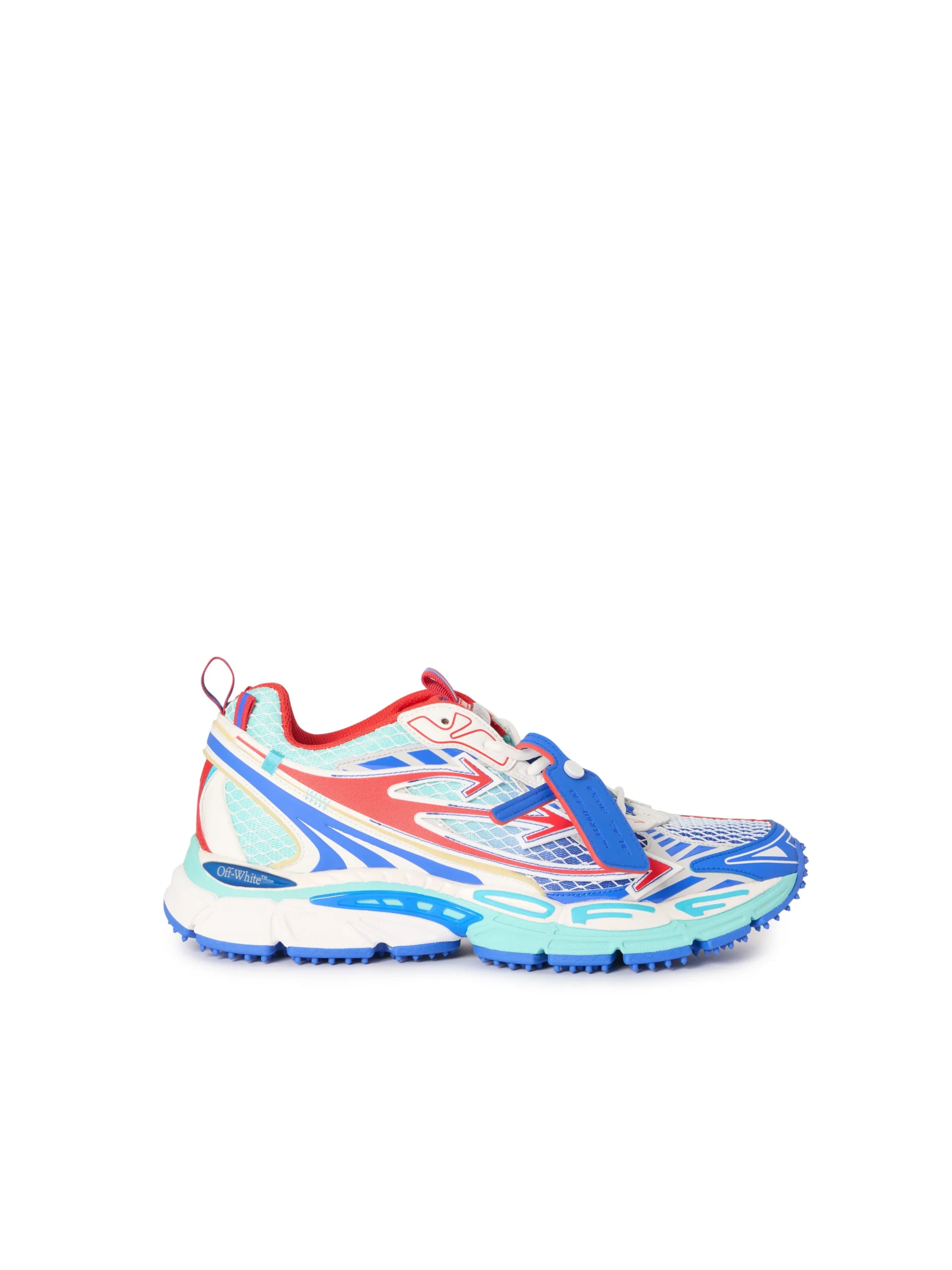 Off White Be Right Back Fishnet Sneakers