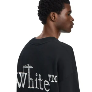 Off White City Nature Skate Crewneck Sweatshirt - Image 3