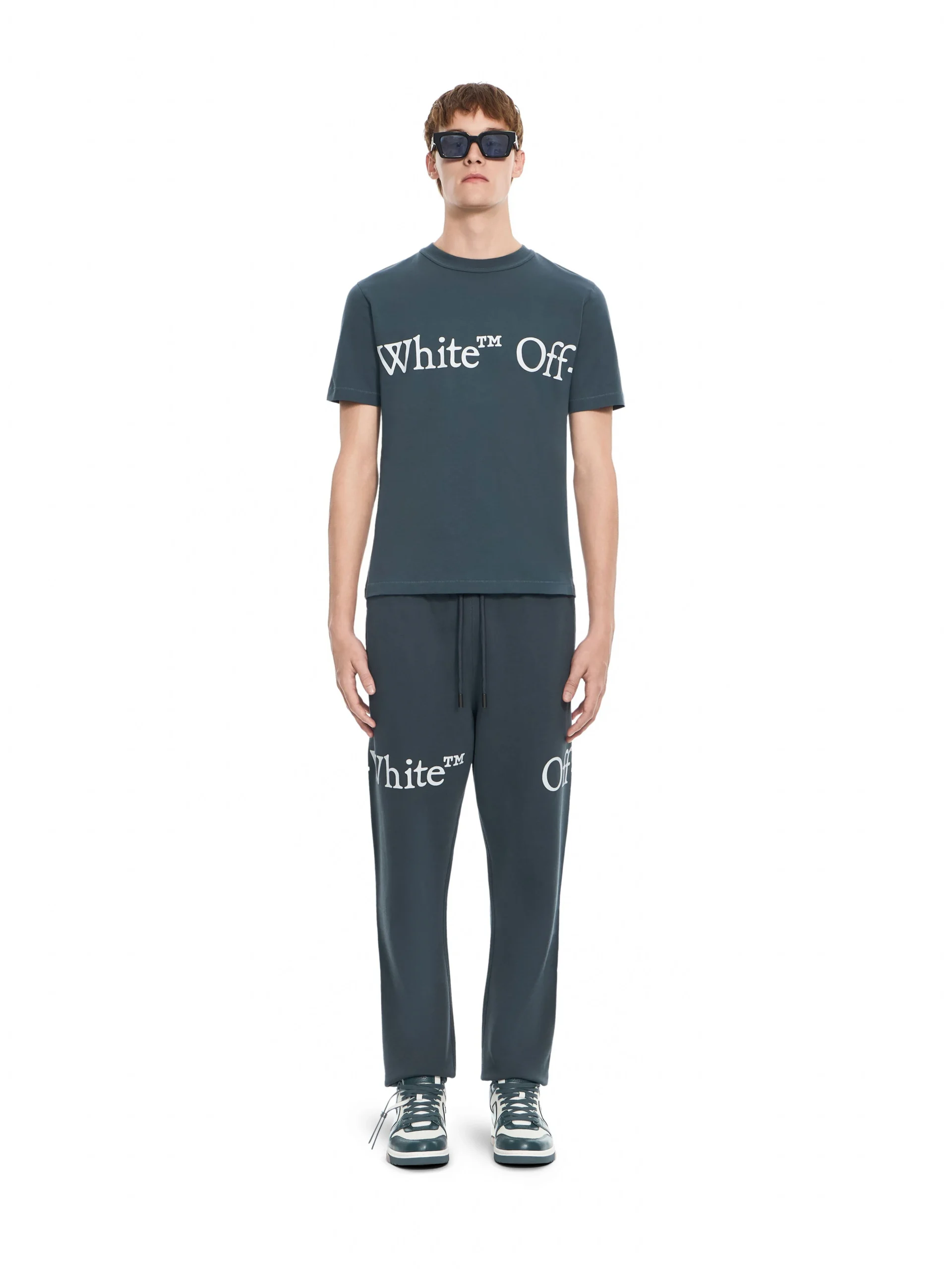 Off White Bookish Scarf T-Shirt