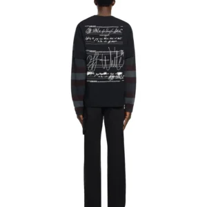Off White Racing Staff Cotton Gabardine Pants - Image 3