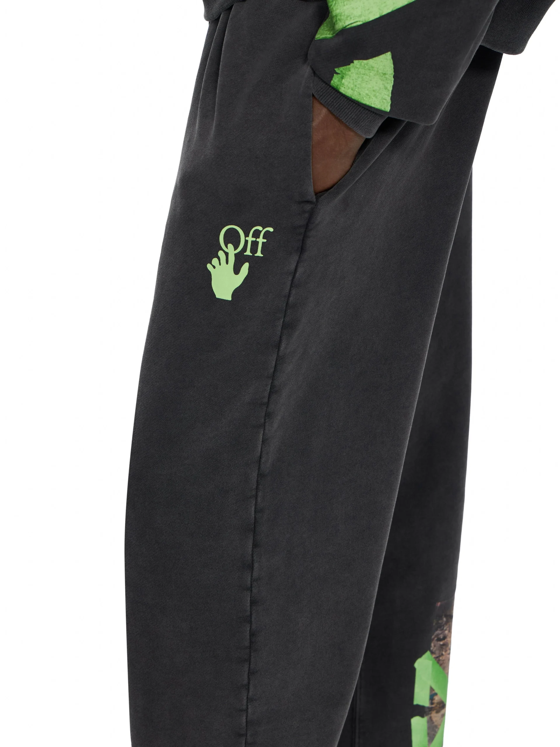 Off White Bacco Arrow Sweatpants - Image 3