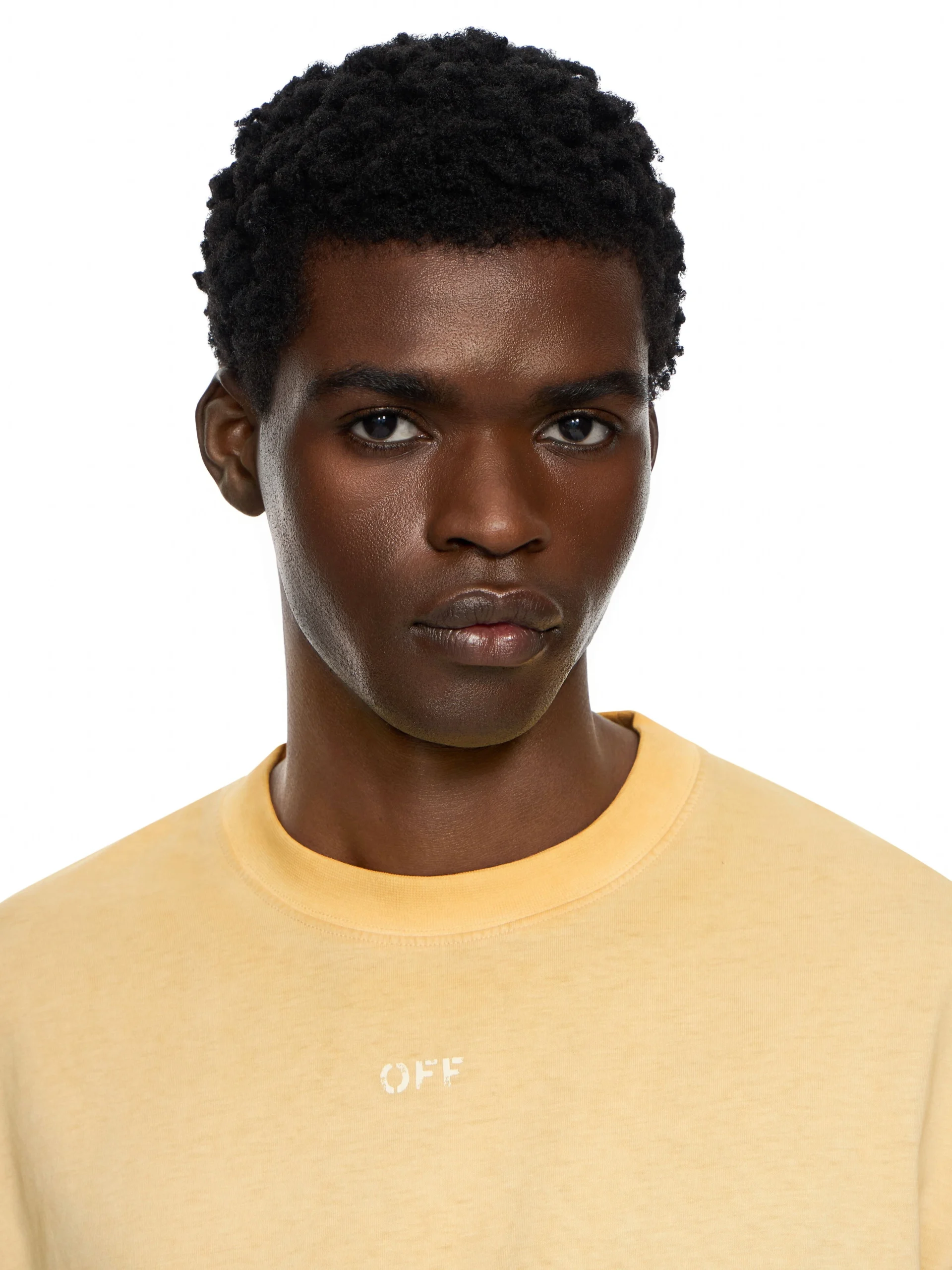Off White Swimming Face Skate T-Shirt - Image 3