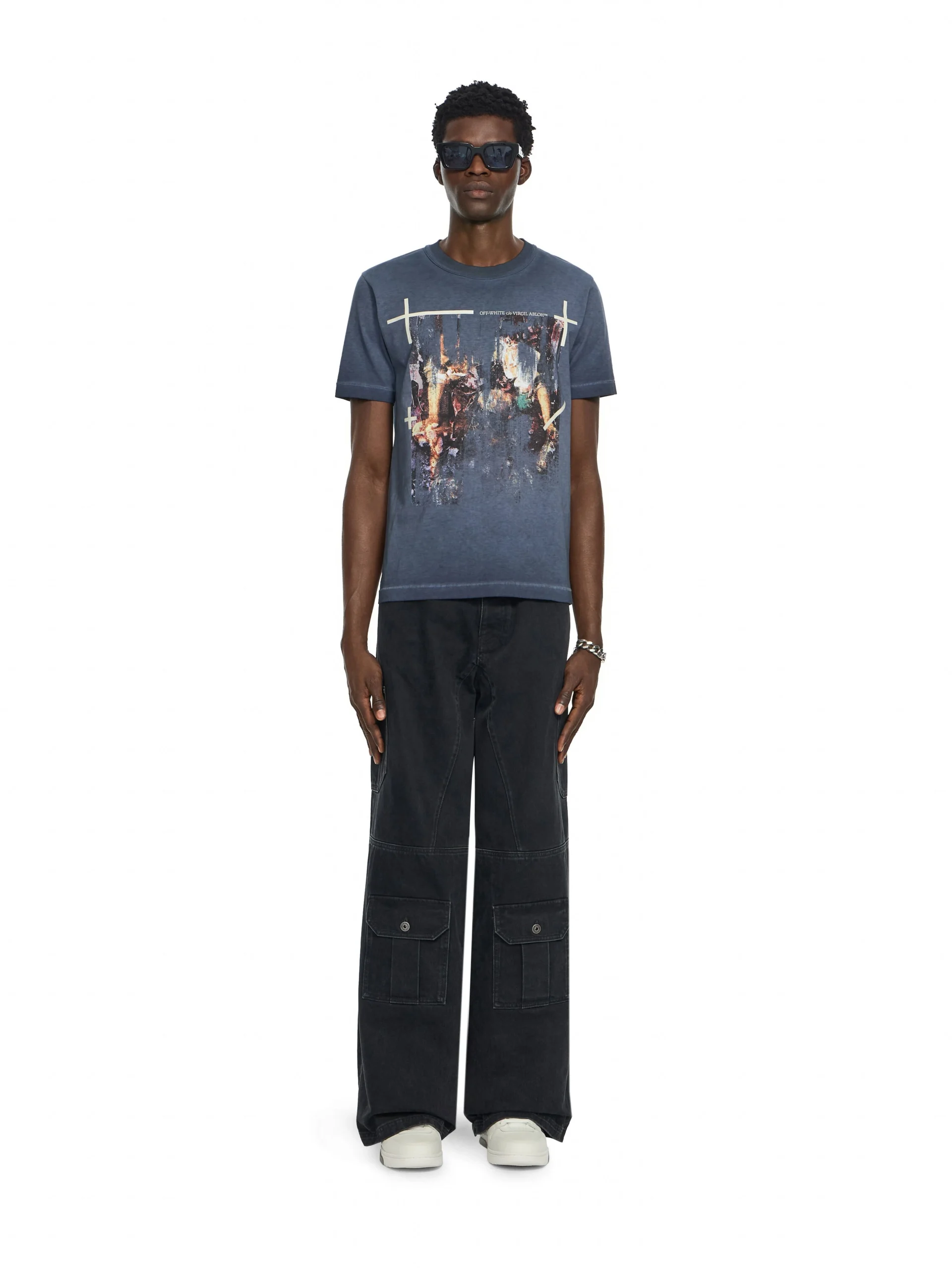 Off White Ripped Narciso T-Shirt