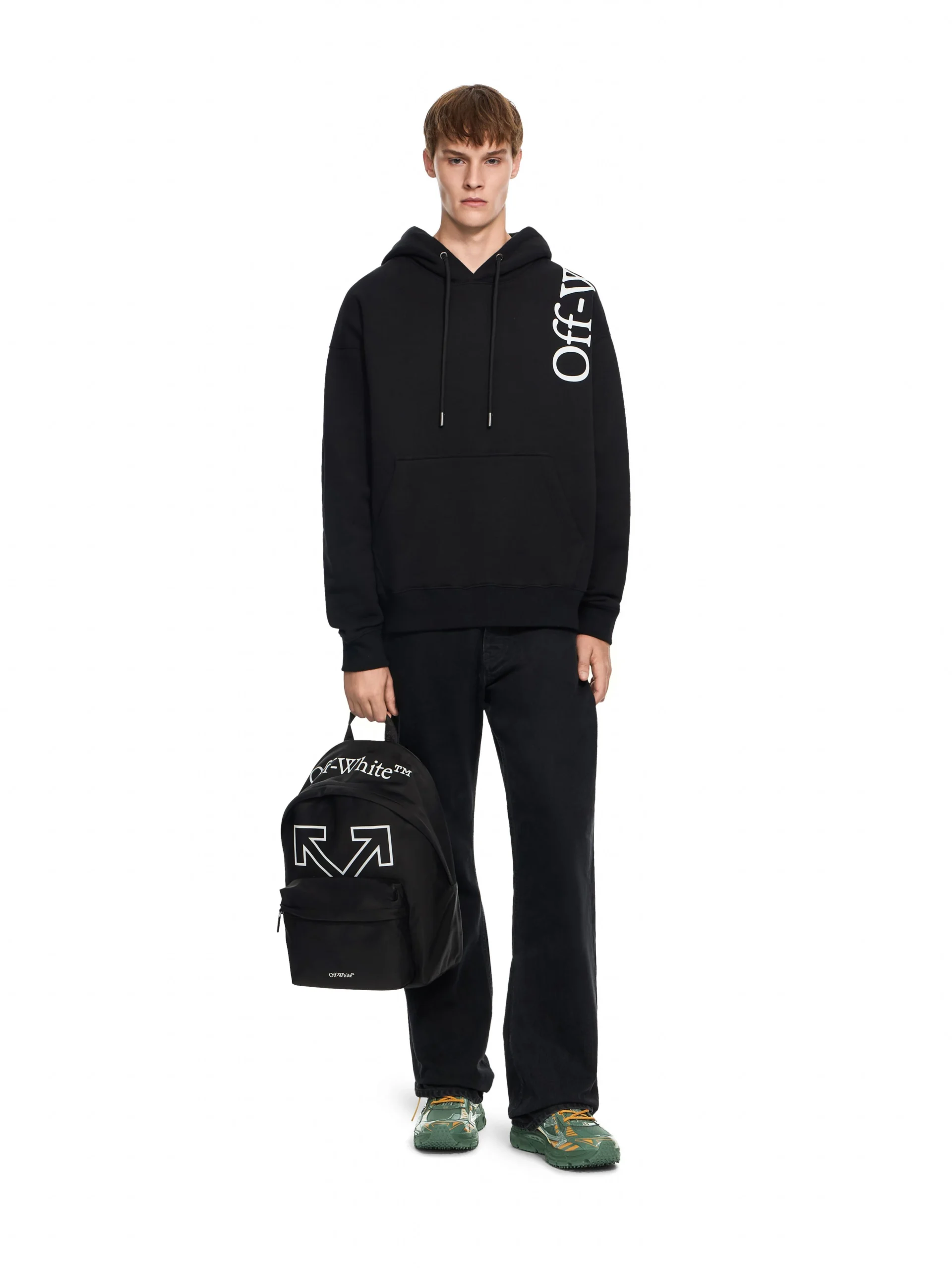 Off White Vertical Bookish Skate Hoodie