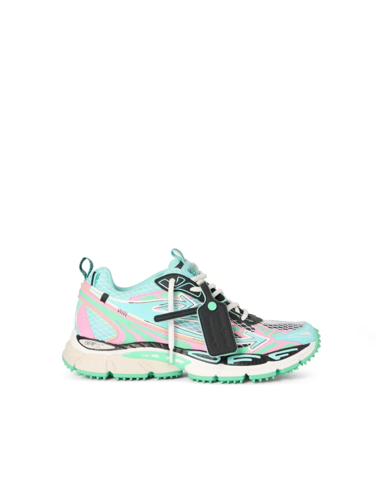 Off White Be Right Back Fishnet Sneakers