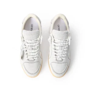 Off White End Of Play Denim Sneakers - Image 3