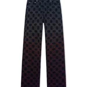 Off White Arrow Monogram Degradé Jacquard Jeans