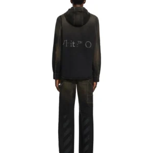 Off White Half Arrow Flare Carpenter Jeans - Image 2