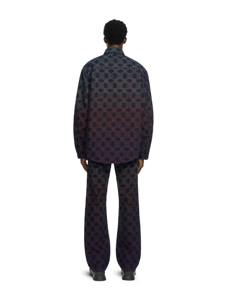 Off White Arrow Monogram Degradé Jacquard Jeans