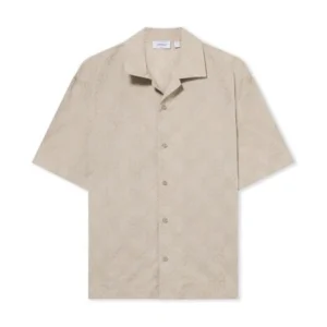 Off White Arrow Monogram Bowling Shirt
