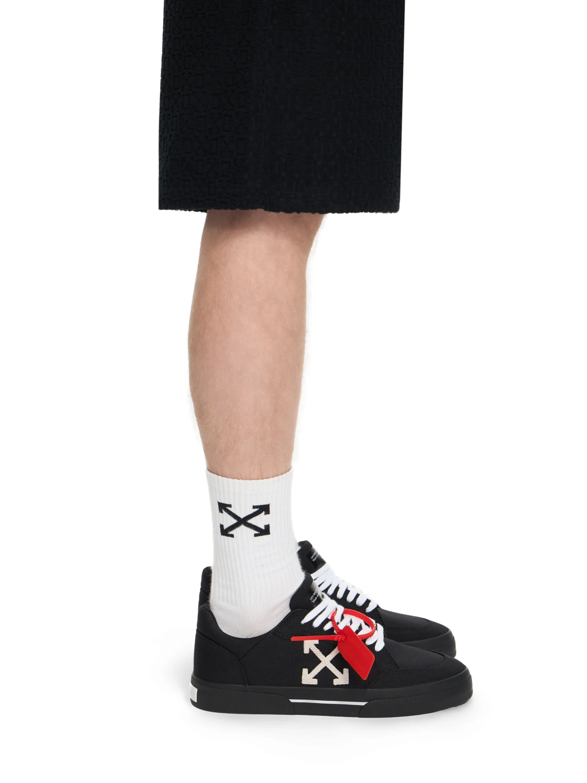 Off White Vulcanized Low Sneakers - Image 2