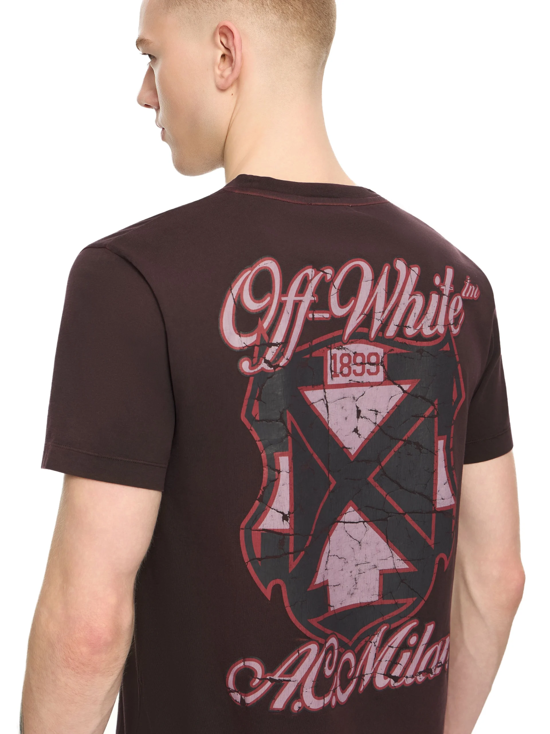 Off White™ c/o AC Milan Slim T-Shirt - Image 3