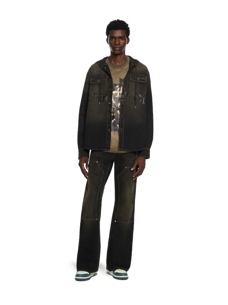 Off White Half Arrow Flare Carpenter Jeans