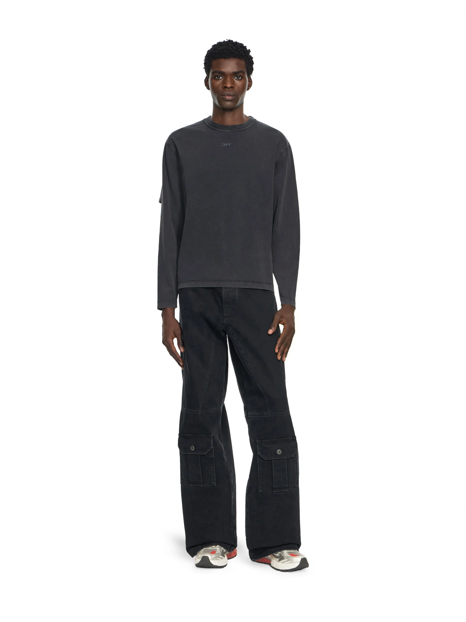 Off White Half Arrow Cargo Jeans