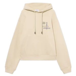 Off White Connect Dots Regular Hoodie - Image 2