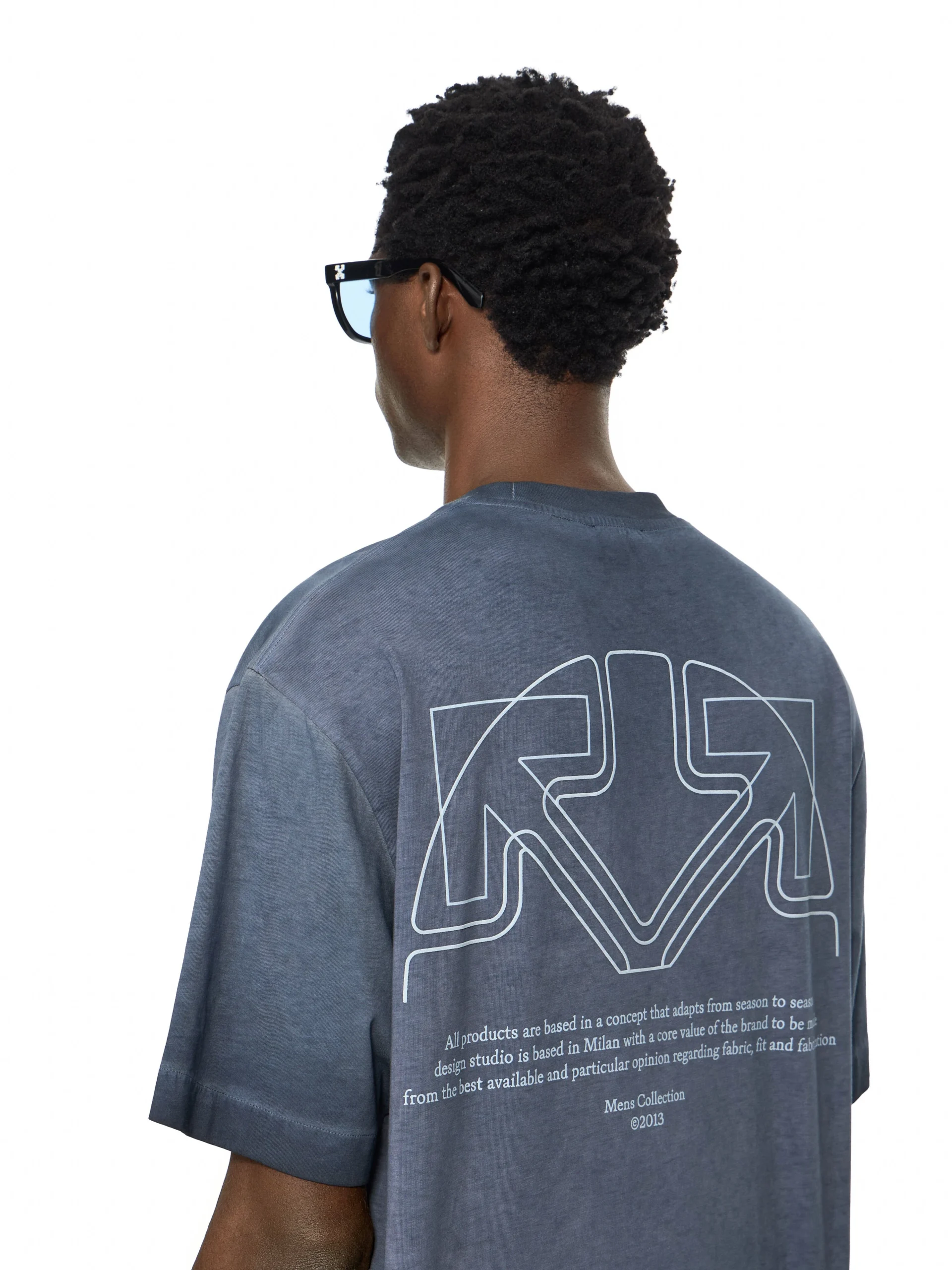Off White Offline Half Arrow Skate T-Shirt - Image 3