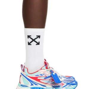 Off White Be Right Back Fishnet Sneakers - Image 2