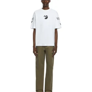 Off White Swimming Logo Skate T-Shirt