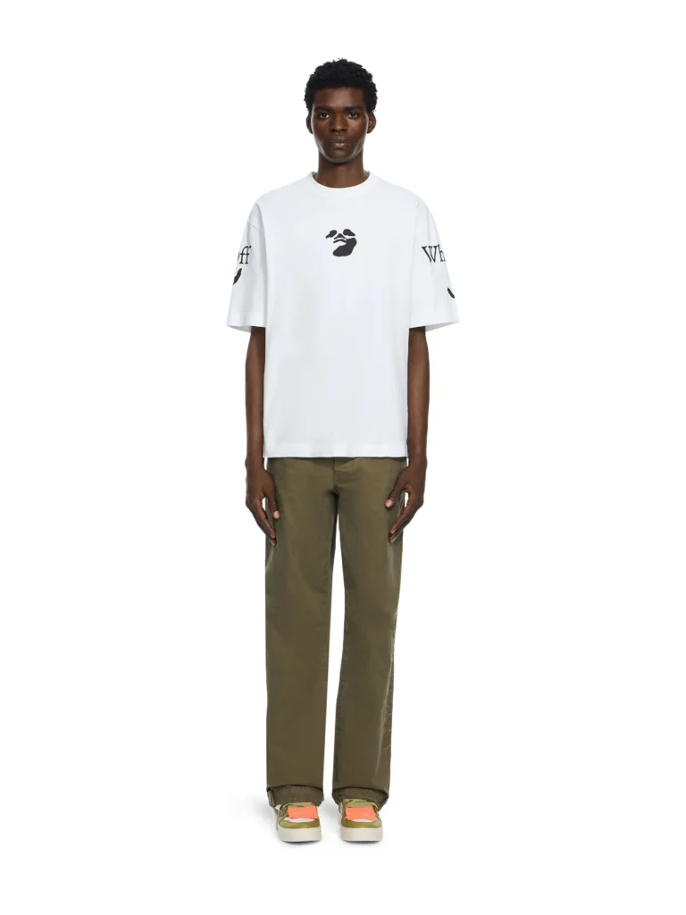 Off White Swimming Logo Skate T-Shirt