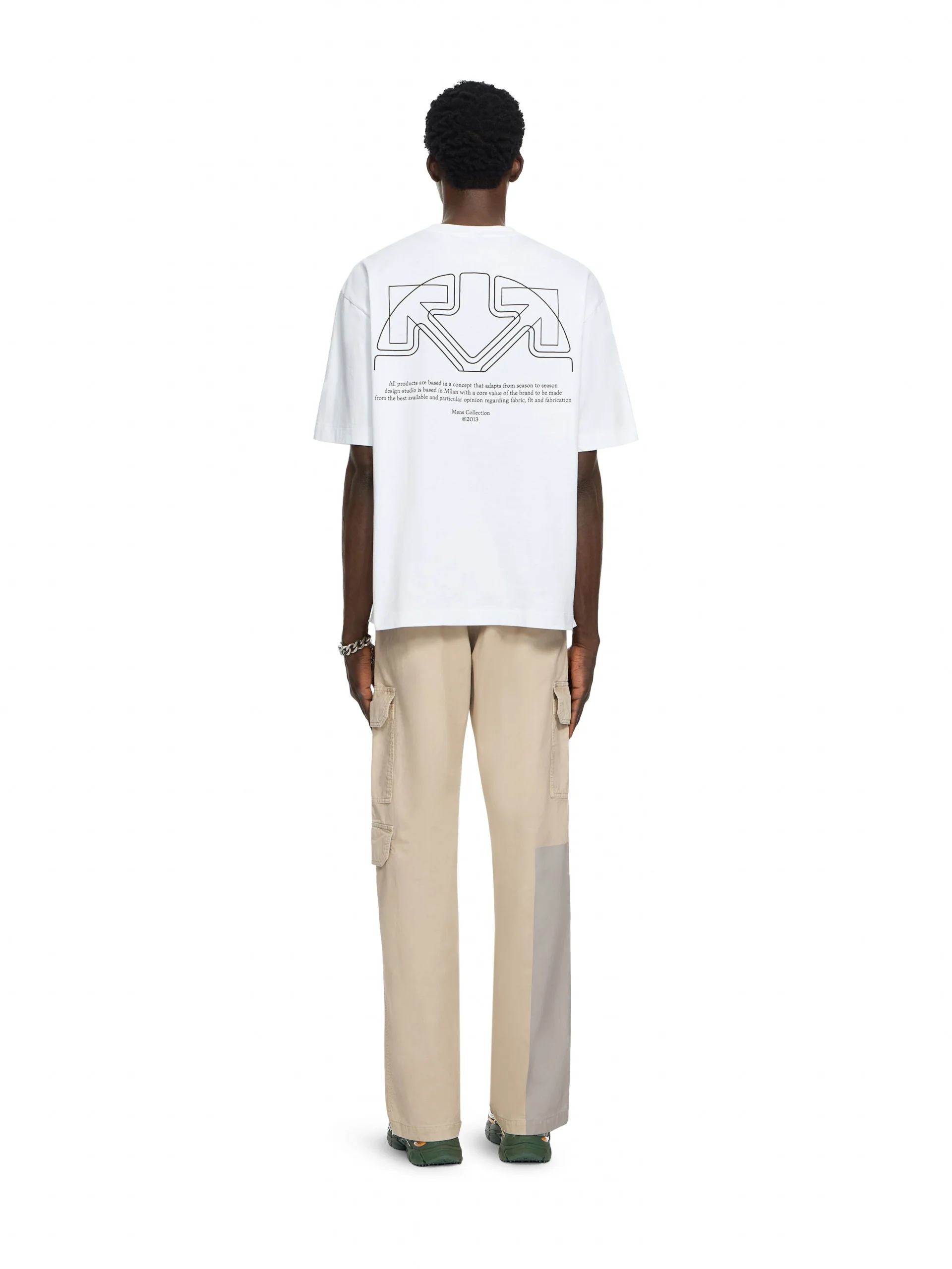 Off White Offline Half Arrow Skate T-Shir - Image 2