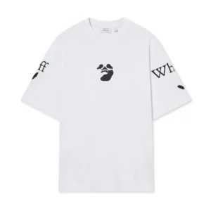 Off White Swimming Logo Skate T-Shirt - Image 2