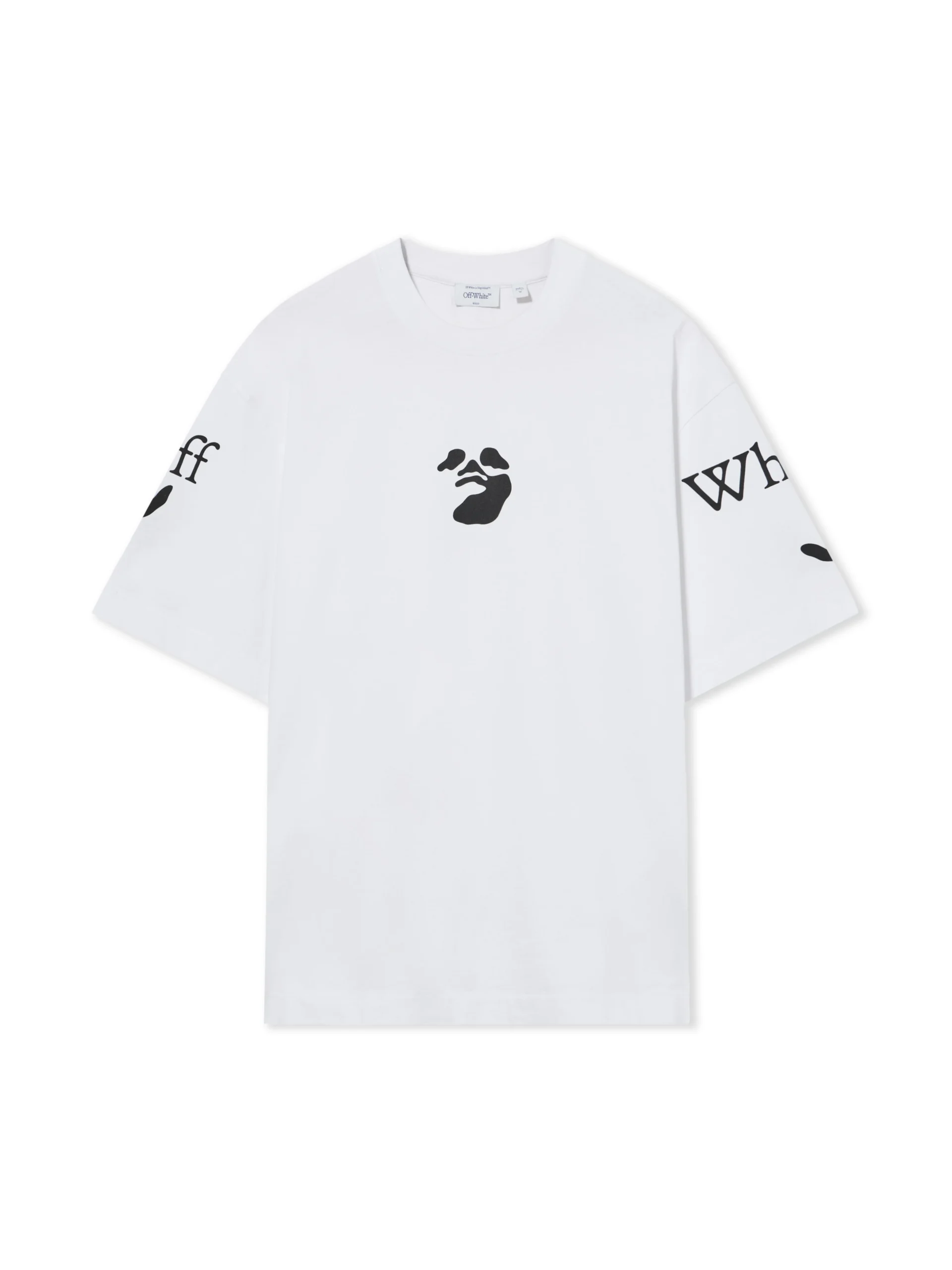 Off White Swimming Logo Skate T-Shirt - Image 2
