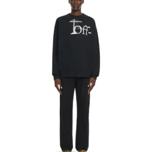Off White City Nature Skate Crewneck Sweatshirt