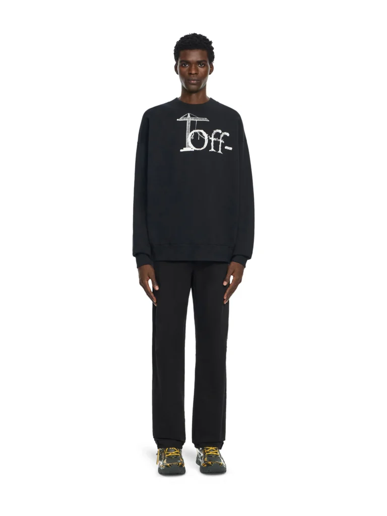 Off White City Nature Skate Crewneck Sweatshirt